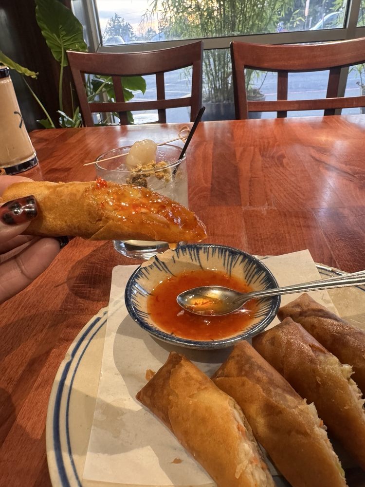 Fried Pork Egg Rolls Vermicelli