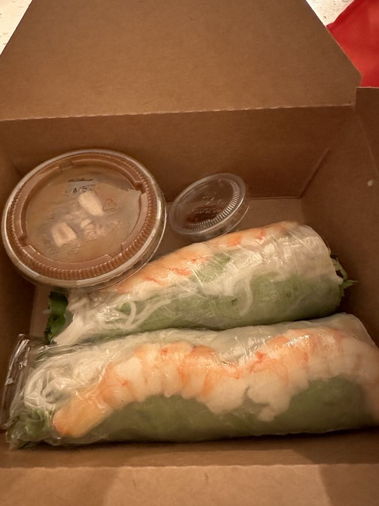 Prawns Spring Rolls - 2 Pieces