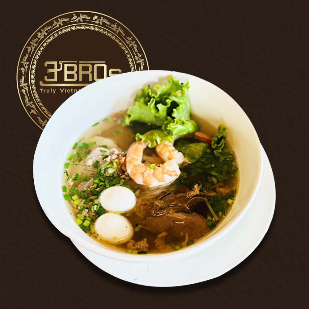 3 Bros Rice Noodle Soup - Hủ Tiếu Nước