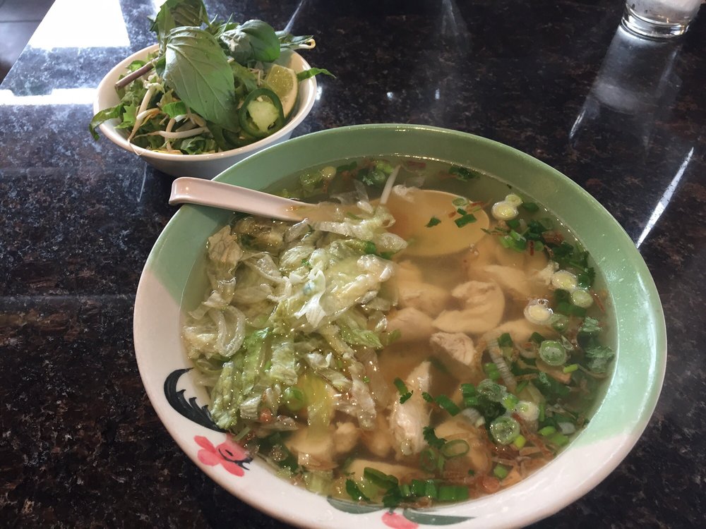 Seafood Rice Noodle Soup