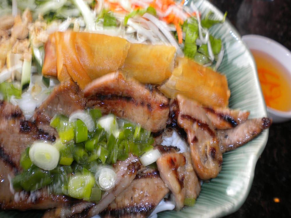 Lemongrass Pork Vermicelli Noodles