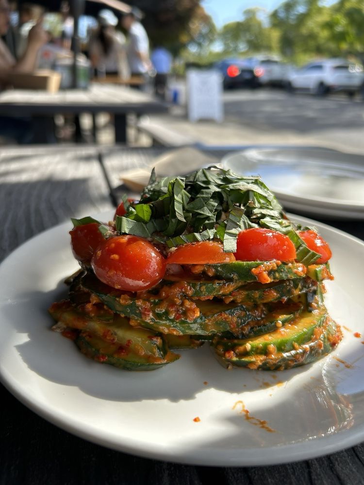 Korean Burrata Pizza
