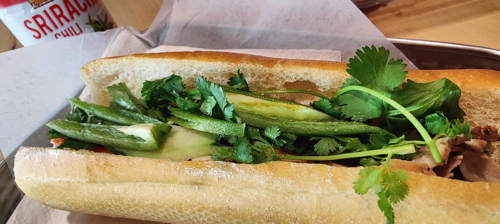 Lemongrass Chicken Sandwich