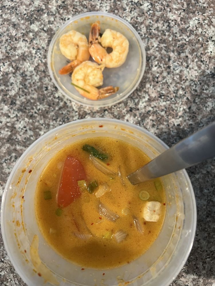 Tom Yum Creamy Soup