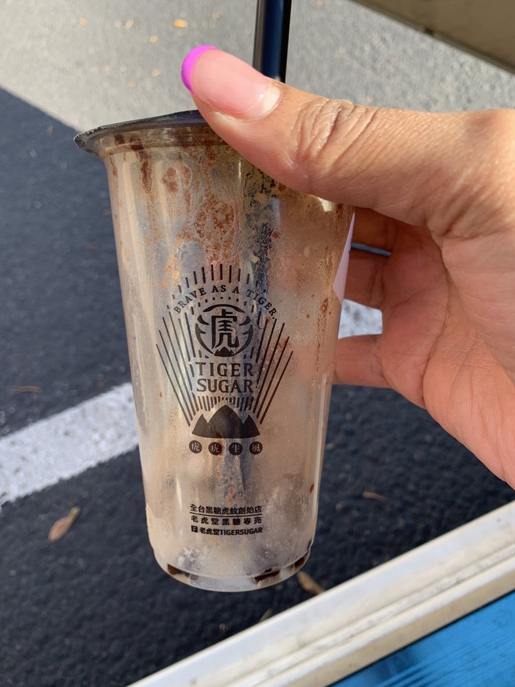 Black Sugar Boba & Pearl & Chocolate Malt Milk with Cream Mousse