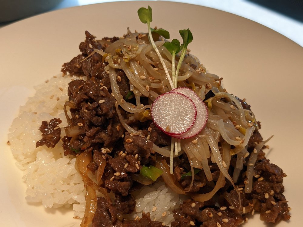 Bulgogi Over Rice