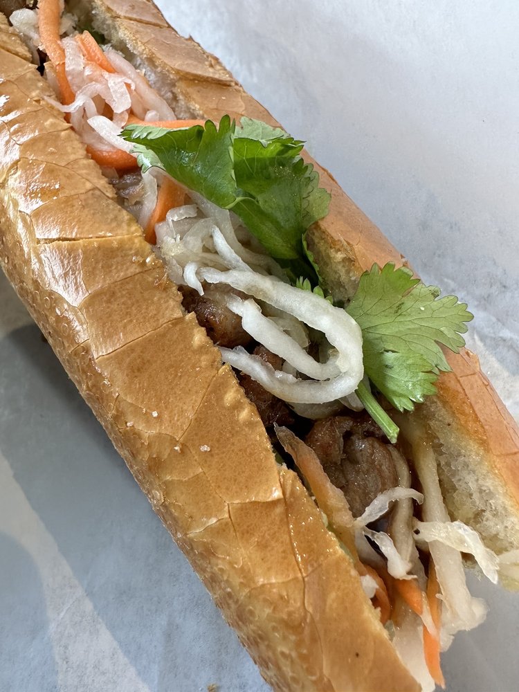 Grilled Pork Belly Sandwich