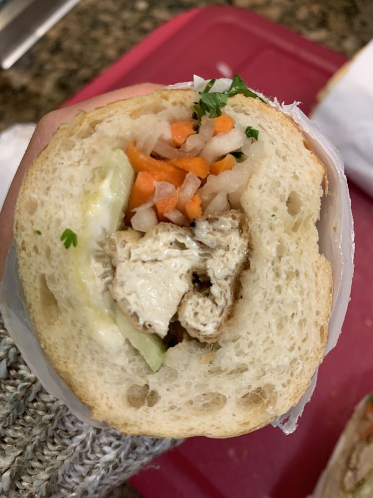 Grilled Tofu Sandwich