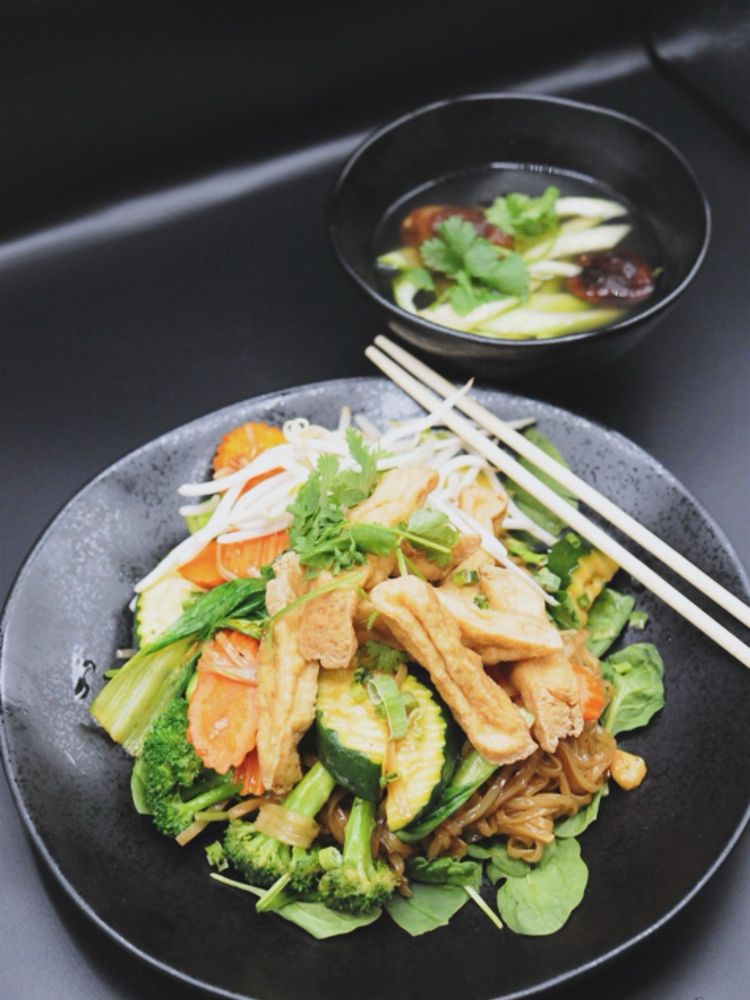 Rice Noodle with Tofu