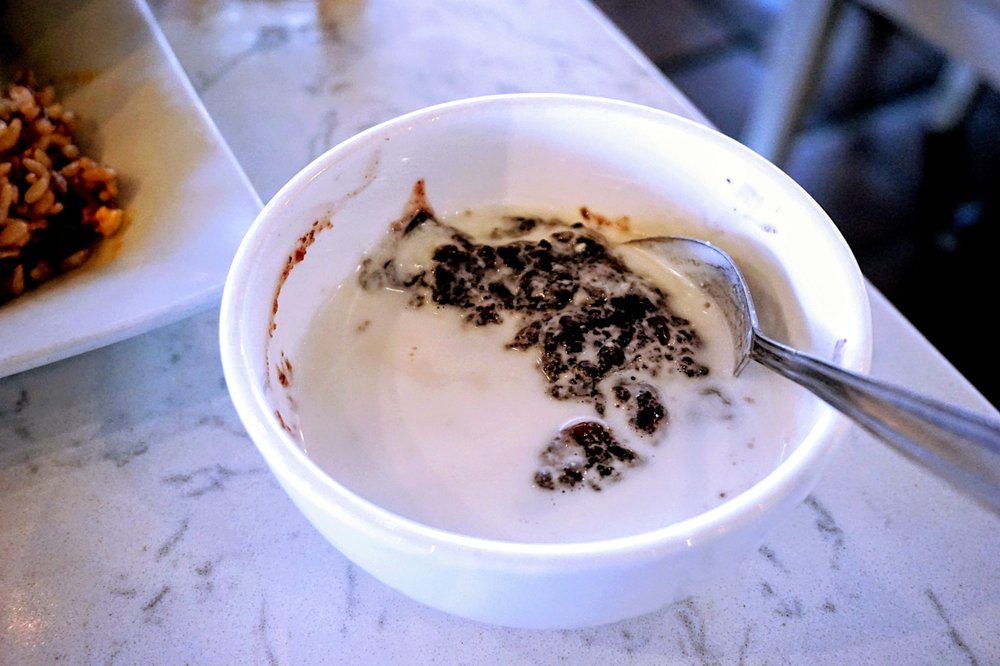 Pineapple in Black Sticky Rice