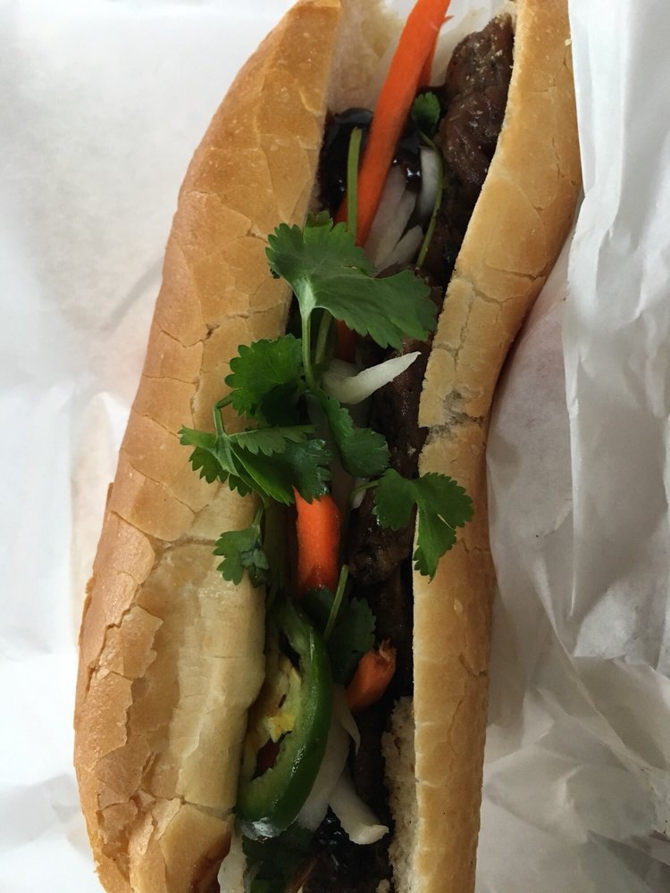 Pork Bahn Mi Sandwich