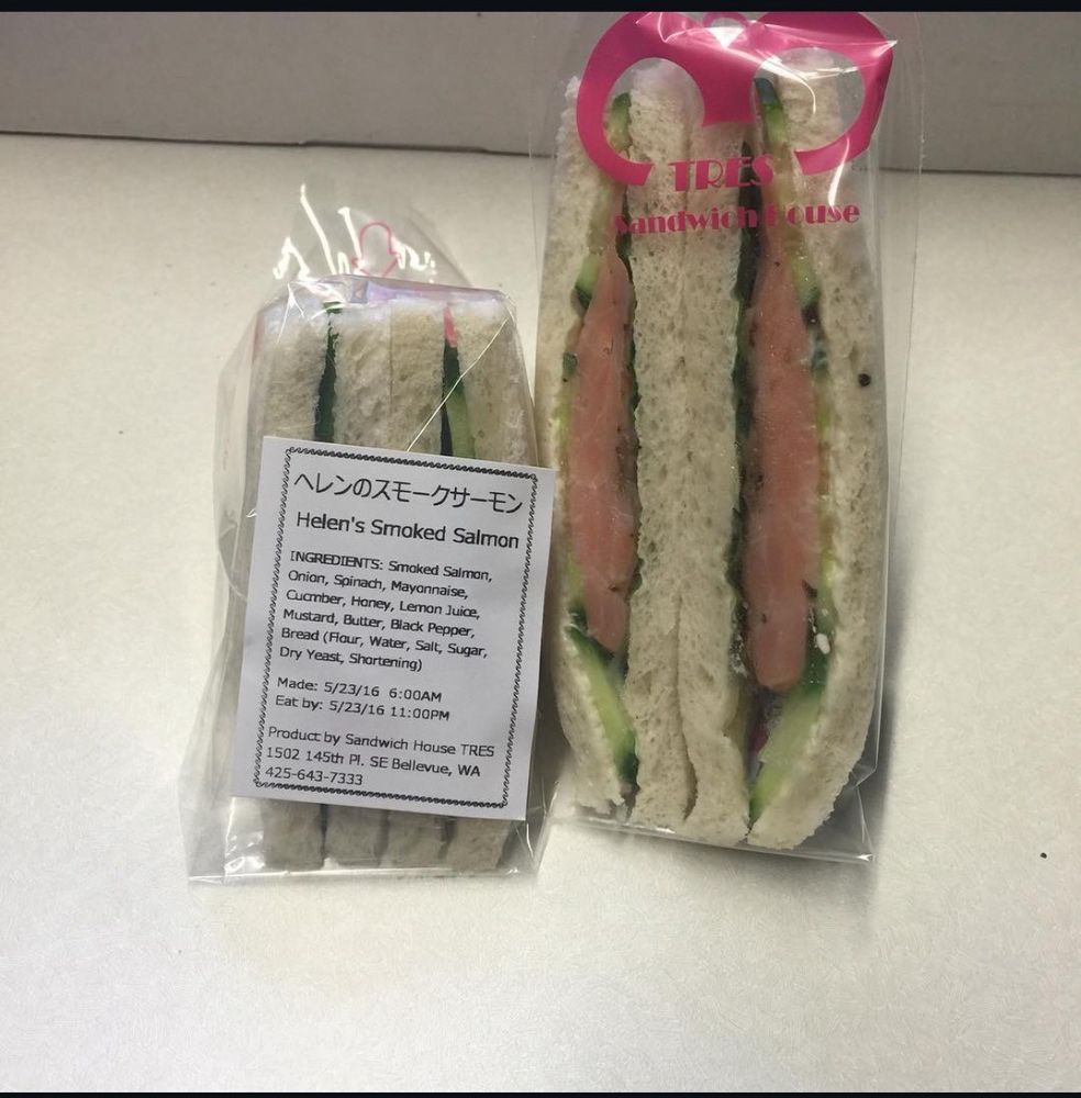 Smoked Salmon Sandwich