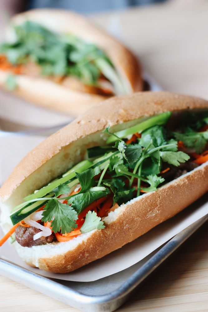 All Natural Lemongrass Pork Banh Mi