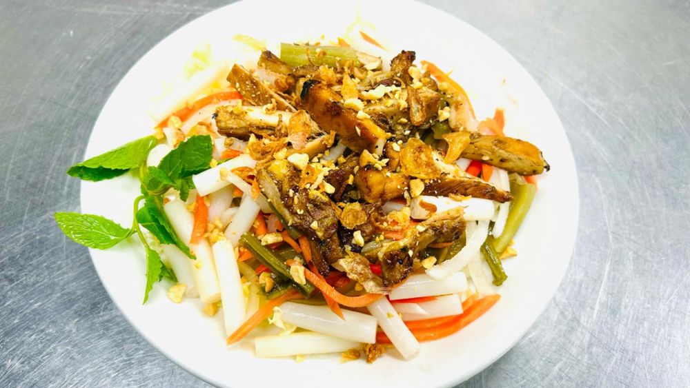 Grilled Chicken Springrolls