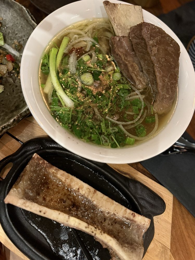 Rib Filet Minon Bone Marrow Pho