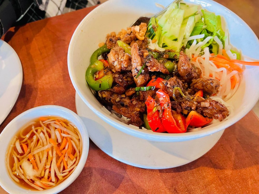 Sautéed Lemongrass Noodle Salad