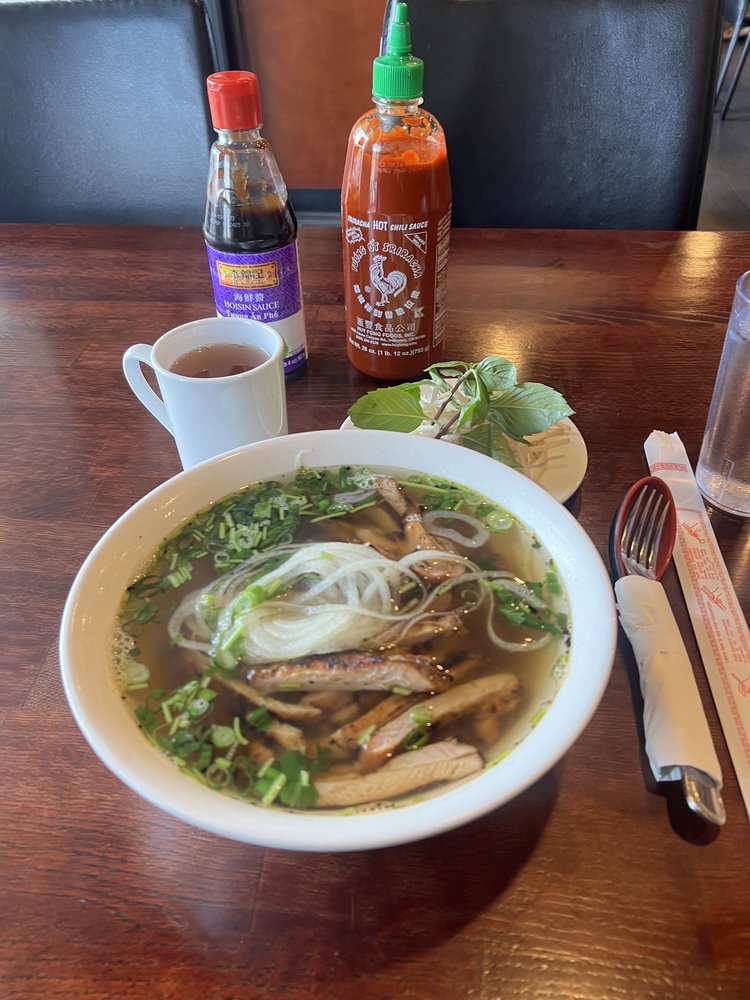 Grilled Chicken Pho