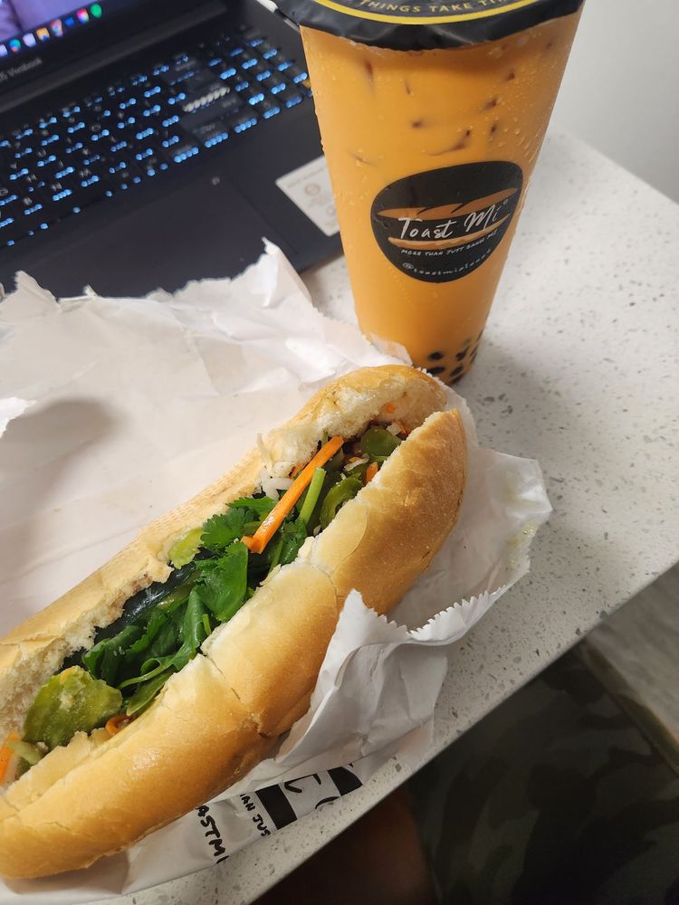 Pork Bahn Mi Sandwich