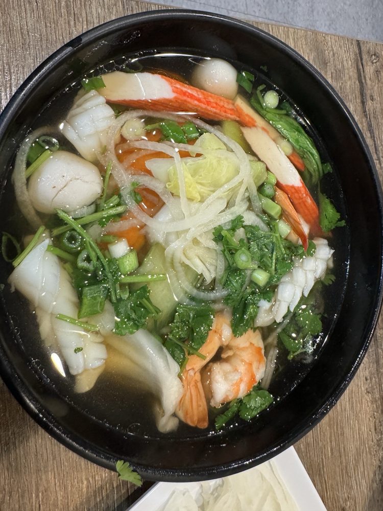 Seafood Noodle Soup