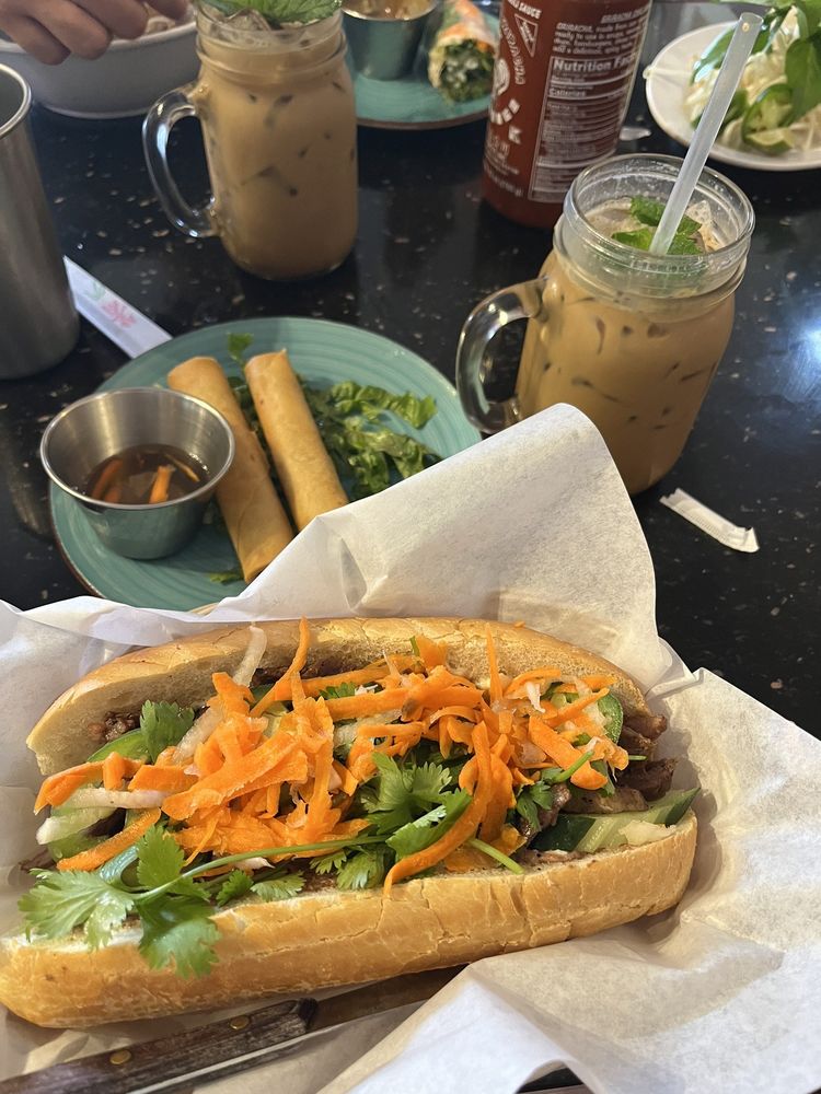 Pork Bahn Mi Sandwich
