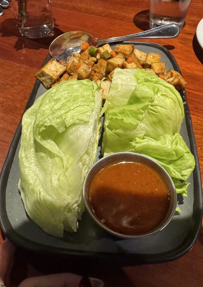 Chicken Lettuce Wrap