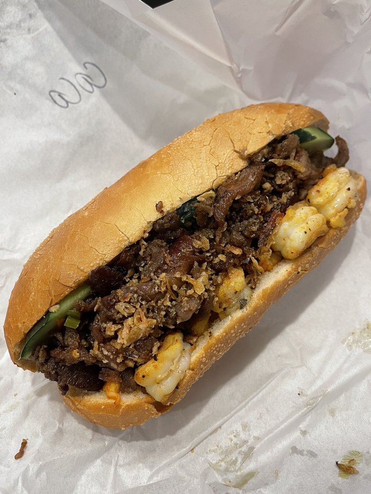 Coconut Shrimp Sandwich