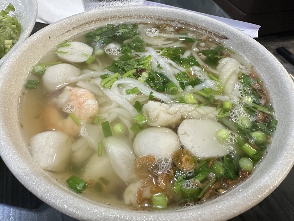 Seafood Noodle Soup