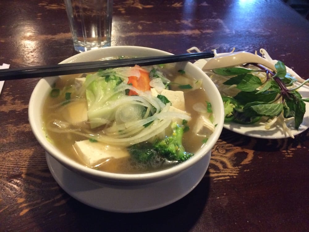 Fried Tofu Veggie Pho