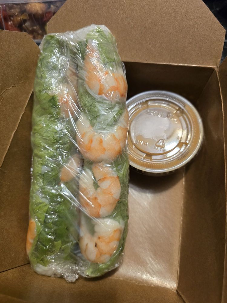 Shrimp Salad Rolls