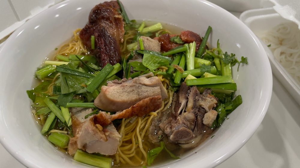 Roasted Duck Egg Noodle