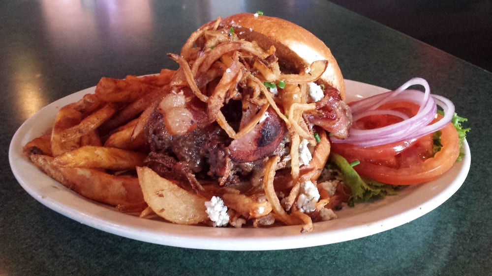 Bacon Blue Cheese Burger