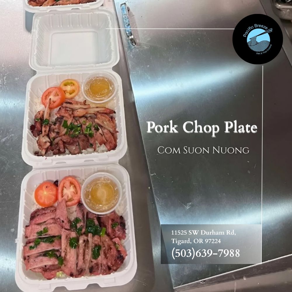 Pork Chop Plate - Com Suon Nuong