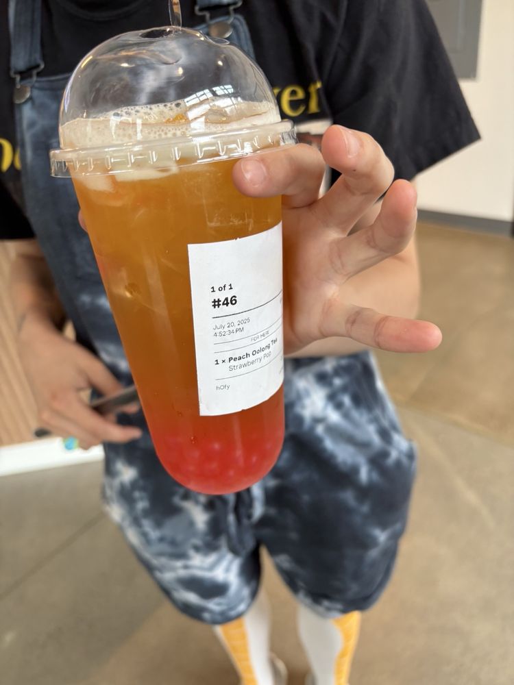 Peach Oolong Tea