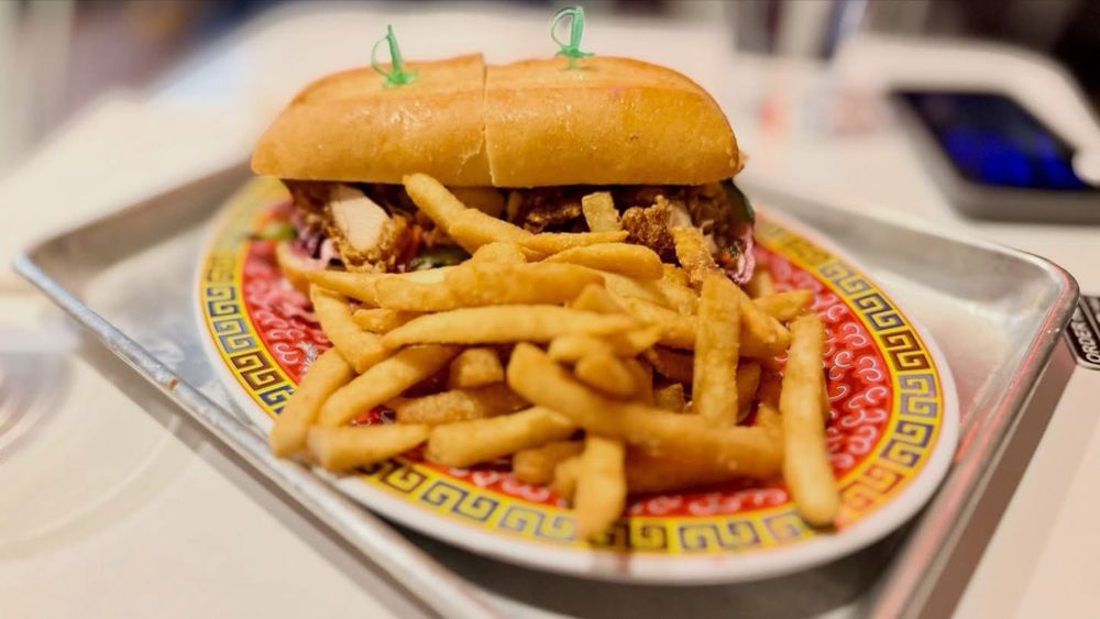 Spicy Chicken Banh Mi