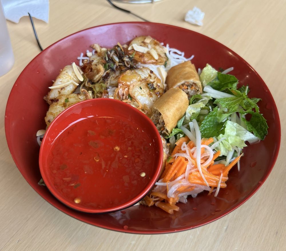 Grilled Shrimp Vermicelli Noodles