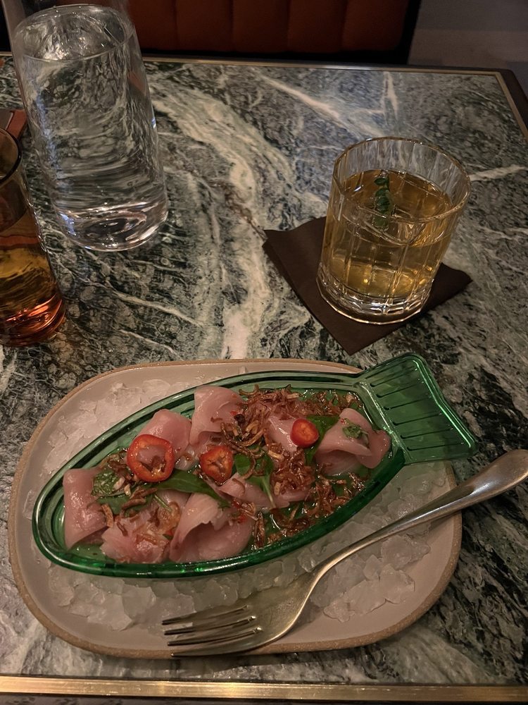 Hamachi Crudo