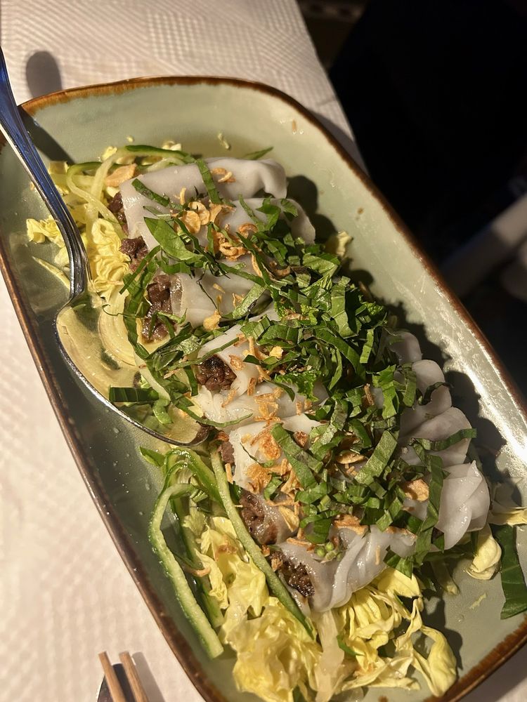 Banh Uot - Sesame Beef Rolls