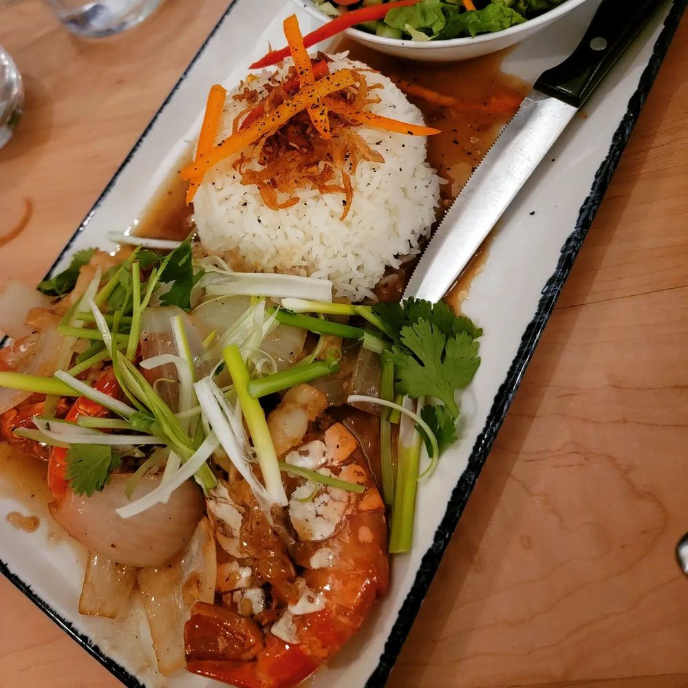 Jumbo Prawn Plate - Celery Salad