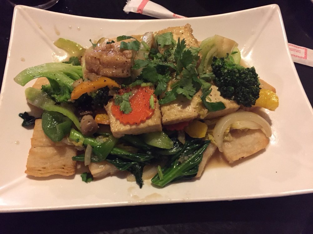 Pan Fried Wide Rice Noodles