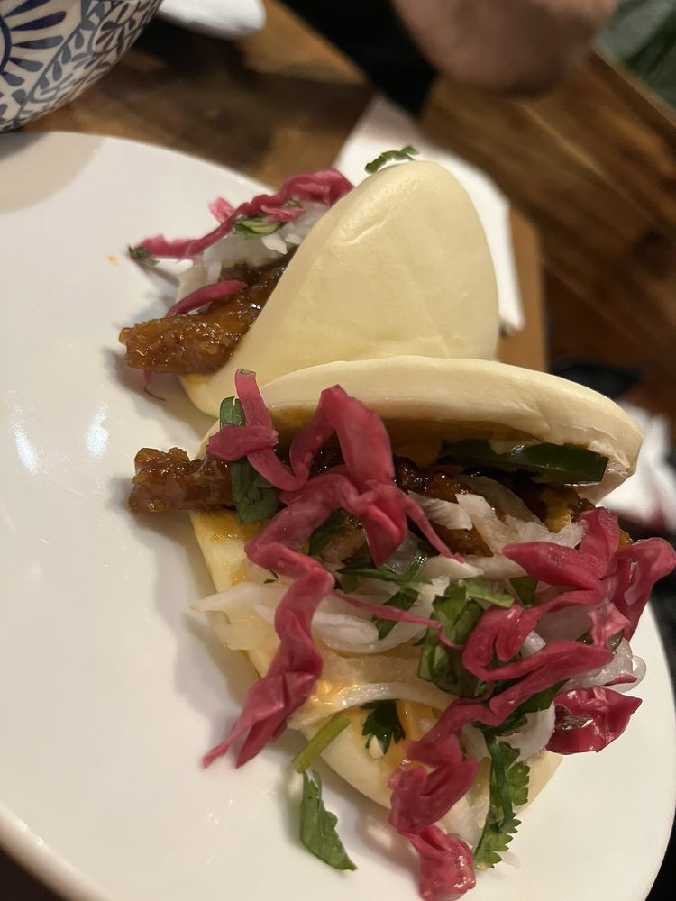 Sweet and Spicy Chicken Bao