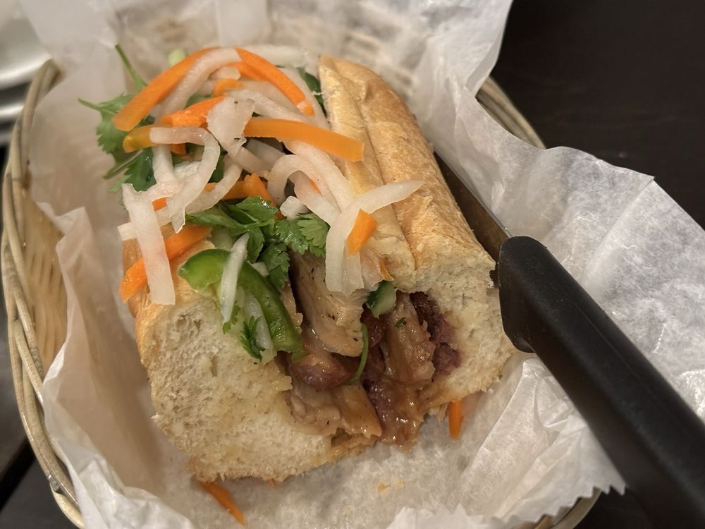Braised Pork Banh Mi