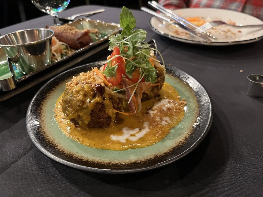 Bai Bampoung Fried Coconut Croquettes