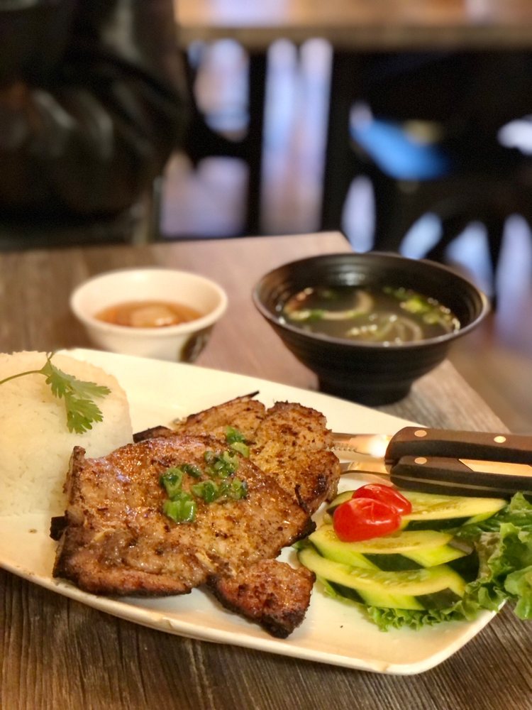 Grilled Pork Chop Rice