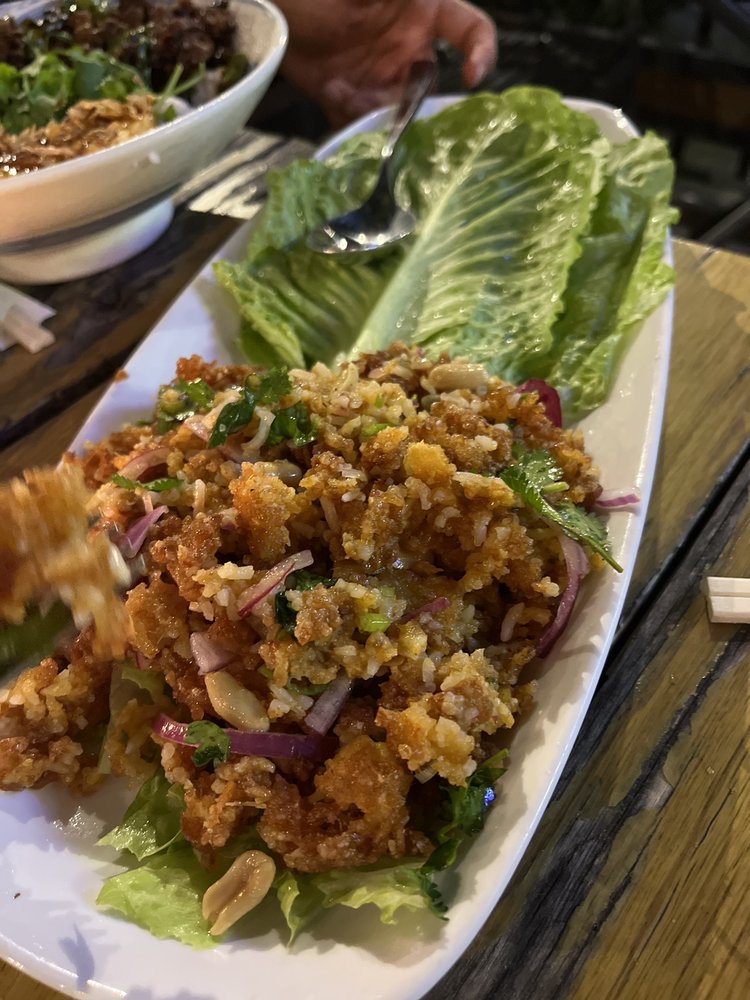 Crispy Curry Rice Salad