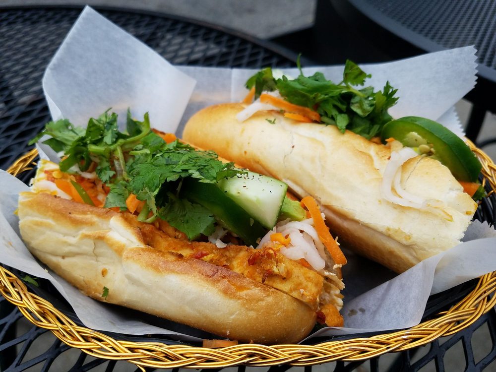 Lemongrass Tofu Sandwich