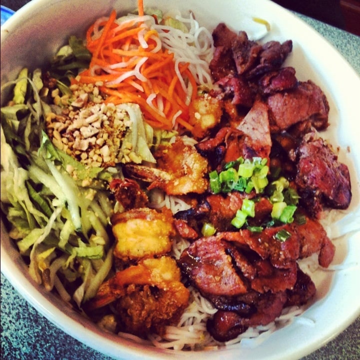 Pan Fried Wide Rice Noodles