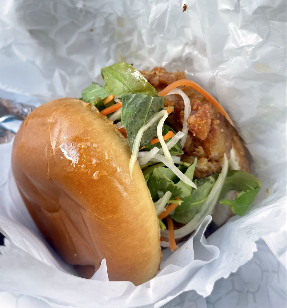 Cambodian Fried Chicken Sandwich