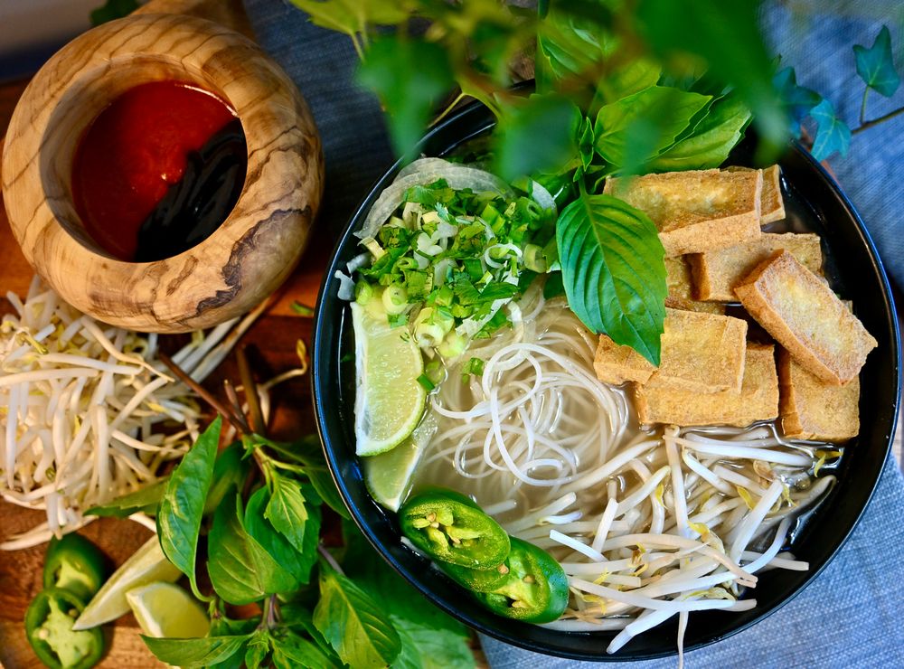 Crispy Tofu Pho