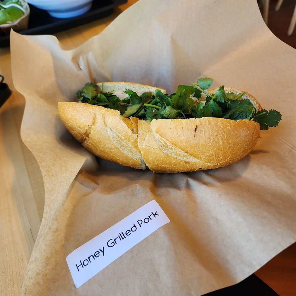 Honey Pork Sandwich