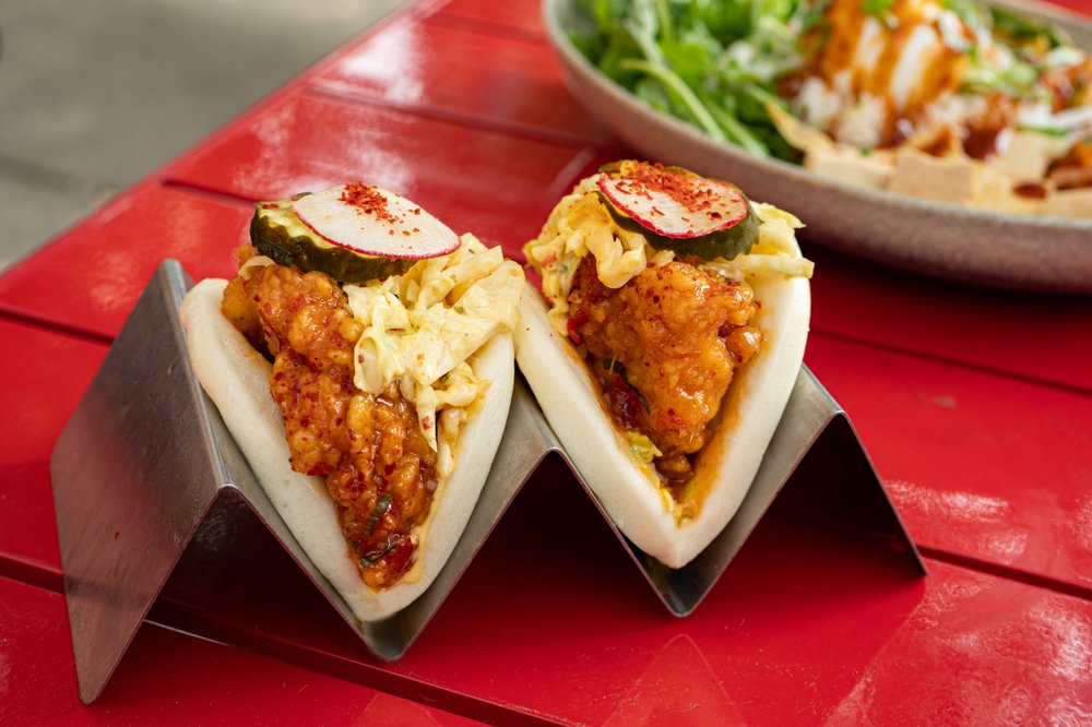 Chicken Bao Buns
